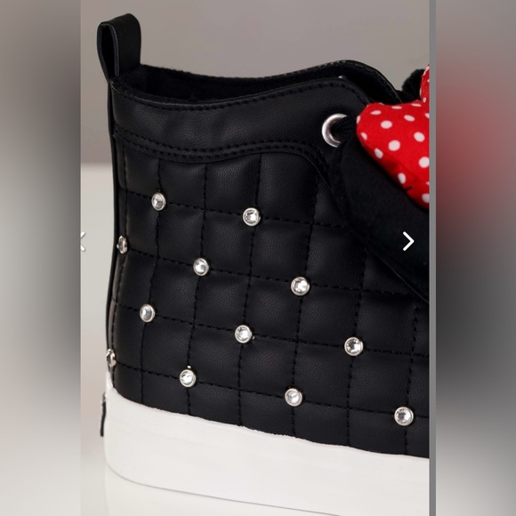 NWT Ground Up Disney Minnie Mouse Hi-top sneakers women size 11 - Picture 6 of 12